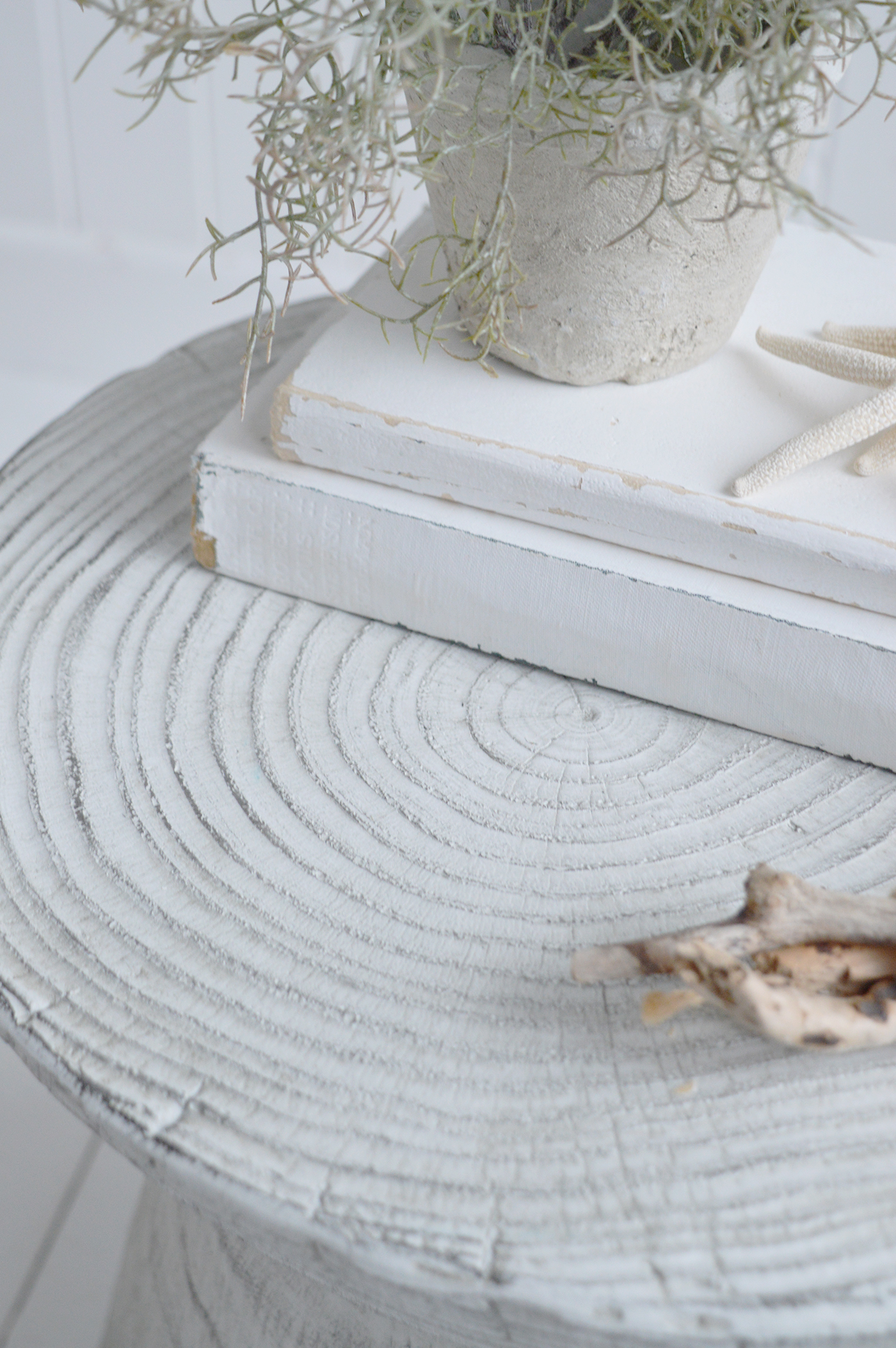 Styled beside a sofa or bed, this table brings relaxed beach house living into every corner of your home.